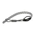 Product Image of Woodhead 0.37-0.49" Flexible Eye, Single Weave, Closed Mesh, Junior Duty Galvanized Steel Pulling Grip, 35971