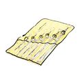 Product Image of Woodhead 0.25-1.24" Flexible Eye, Single Weave, Closed Mesh, Junior Duty Galvanized Steel Pulling Grip, 35976