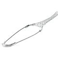 Product Image of Woodhead 0.3-0.43" Single Eye, Single Weave, Closed Mesh, Galvanized Steel, Support Grip, 36562