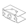 Product Image of Woodhead 2-Speed Replacement Switch for Pendant Push-Button Control Stations, 4020-2