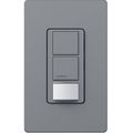 Product Image of Maestro Partial-On Dual Circuit Motion Sensor Switch, 6A Light, 120-277V, 1 Pole, Ground or Gray