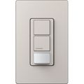 Product Image of Maestro Partial-On Dual Circuit Motion Sensor Switch, 6A Light, 120-277V, 1 Pole, Ground or Taupe