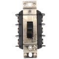 Product Image of 3P, 3-Phase, Black Manual Motor Toggle Switch, 30A (600V)