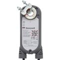 Product Image of 2 Pos./SPST SR 27 lb-in., 3 Nm, U-Bolt, Conduit, Fire/Smoke Damper Direct Coupled Actuator w/ 2 Aux. Sw. (120-230V) 