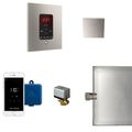 Product Image of Butler Steam Shower Control Package with iTempoPlus Control and Aroma Designer SteamHead in Square Brushed Nickel