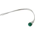 Product Image of 24V Green Round Lens Indicating Light w/ Wire Leads, 104110