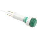 Product Image of 220V Green Round Lens Indicating Light w/ Blade Terminals, 104138