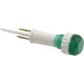 Product Image of 24V Green Round Lens Indicating Light w/ Blade Terminals, 104139