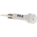 Product Image of 110V Clear Round Lens Indicating Light w/ Blade Terminals, 104146