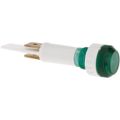 Product Image of 12V Green Round Lens Indicating Light w/ Blade Terminals, 114879
