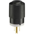 Product Image of 15A 125V NEMA 5-15P Heavy-Duty Straight Plug, Black, BRY5266NP