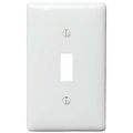 Product Image of 1-Gang Toggle Switch Wall Plate, White, P1W