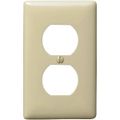 Product Image of 1-Gang Duplex Receptacle Wall Plate, Ivory, P8I