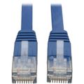 Product Image of Tripp-Lite 25 ft Cat6 UTP Ethernet Cable, RJ45 Male-to-Male, Blue, N201-025-BL-FL