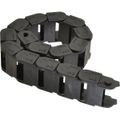 Product Image of Series 06, 20mm Inner Width, 28mm Bend Radius, 1 ft Fixed-Open Cable Carrier, 06-20-028-0 1'
