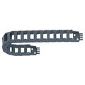 Product Image of Series 15, 15mm Inner Width, 38mm Bend Radius, 1 ft Snap-Open Cable Carrier, 15-1-038-0 1'