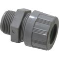 Product Image of 3/4" NPT MAX-LOC Liquidtight Straight Cord Grip for 0.375-0.437" Cable, 5624