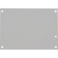 Product Image of 4-7/8" x 6-7/8" Powder-Coated Electrical Enclosure Junction Box Panel, A8P6
