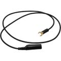 Product Image of 36" Black Insulated Alligator Clip to Spade Lug Patch Cord, 1960-36-0