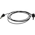 Product Image of 60" Black Minigrabber Test Clip to Stacking Banana Plug Lead, 3782-60-0