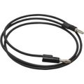 Product Image of 36" Black Stacking Banana Plug Patch Cord, B-36-0