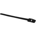 Product Image of 1" x 8" Speedwrap Reusable Hook & Loop Cable Ties, Black (10 Pack), SW1X8BK-10