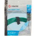 Product Image of 3/4" x 5 yd One-Wrap Reusable Hook & Loop Tape Roll, Teal, 31294
