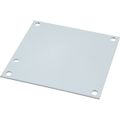 Product Image of 4-7/8" x 4-7/8" Powder-Coated Enclosure Back Panel, P0606