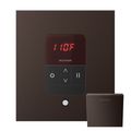 Product Image of iTempo Steam Shower Control and Aroma Designer SteamHead in Square Oil Rubbed Bronze