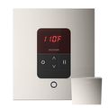 Product Image of iTempo Steam Shower Control and Aroma Designer SteamHead in Square Polished Nickel