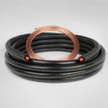 Product Image of 3/8" LL x 5/8" SL Standard Refrigerant Line Set, 1/2" Black Duraguard UV Resistant Suction Line Only (25')