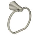Product Image of Lindor Spot Resist Brushed Nickel Towel Ring, MY8786BN