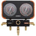 Product Image of 3-1/8" OD Pro Plus Manifold Gauge, Aluminum Body, for R134a/404A/410A Refrigerants
