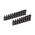 Product Image of 3/8" Drive 6-Point Universal Joint Impact Socket Set, 21-Piece (5/16-3/4", 8-19 mm)