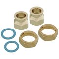 Product Image of 1" Top Outlet Union Male NPT Fittings (Set of 2)