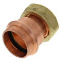 Product Image of 1" Presscon Copper Press Tail Piece w/ 1" Union Slip Nut