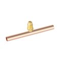 Product Image of 1/4" ODS x 5/16" ODF Slip Fit Copper Braze Tee (Pack of 2)