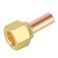 Product Image of 1/4" SAE FE x 1/4" OD Swivel FE Flare x Solder Adapter (Pack of 4)