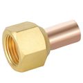 Product Image of 3/8" SAE FE x 3/8" OD Swivel FE Flare x Solder Adapter (Pack of 4)