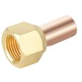 Product Image of 1/2" SAE FE x 1/2" OD Swivel FE Flare x Solder Adapter (Pack of 4)
