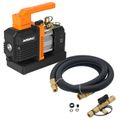 Product Image of Cordless Vacuum Pump, No Battery, BreakFree Series (4 CFM) & Pro Series Rapid Evacuation Kit with Valve Core Removal Tool and Hose (1/2" to 1/4" Fitting)