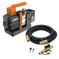 Product Image of Cordless Vacuum Pump, BreakFree Series (4 CFM) & Pro Series Rapid Evacuation Kit with Valve Core Removal Tool and Hose (3/8" to 1/4" Fitting)