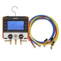 Product Image of Nexus Digital Manifold Gauge, Bluetooth-Enabled & 1/4" 45-Degree Charging Refrigerant Hose Set (5')