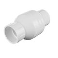 Product Image of 2" IPS PVC Spring Check Valve w/ 1/2# Spring (Solvent)