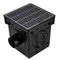 Product Image of 12" Catch Basin Kit w/ Black Plastic Grate