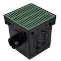 Product Image of 12" Catch Basin Kit with Green Plastic Grate