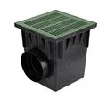 Product Image of 18" Catch Basin Kit w/ Green Plastic Grate