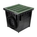Product Image of 24" Catch Basin Kit w/ Green Plastic Grate