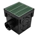 Product Image of 9" Catch Basin Kit w/ Green Plastic Grate