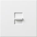 Product Image of Nova 3-Wire Dimmer Switch for Ballasts/LED Drivers 8A, 1-Pole, 277V, Small Control,w/ Wall Plate, White